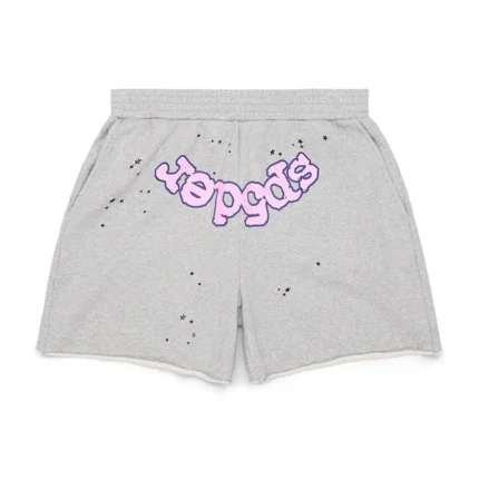 Sp5der-OG-Web-Logo-Sweat-Short-Heather-Grey-2