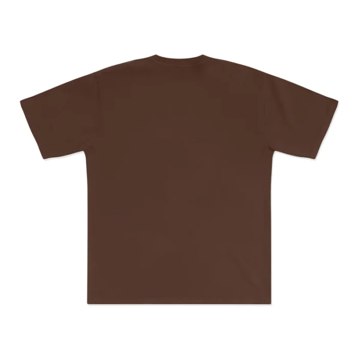 SP5DER FOCUSED LOGO BROWN TEE